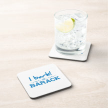 I BARK FOR BARACK -.png Beverage Coaster