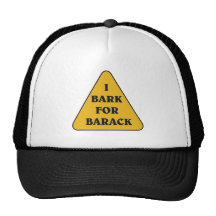 I-BARK-FOR-BARACK TRUCKER HATS