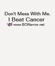 I Beat Cancer T-shirts