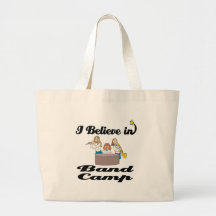 i believe in band camp bag
