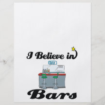 i believe in bars flyer