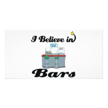 i believe in bars photo cards
