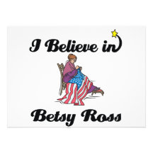 i believe in betsy ross personalized invites