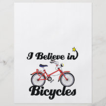 i believe in bicycles full colour flyer