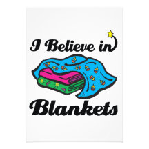 i believe in blankets custom invites