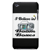 i believe in boom boxes Case-Mate iPod touch case