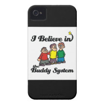 i believe in buddy system Case-Mate iPhone 4 case