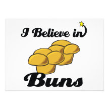 i believe in buns custom invitations