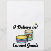 i believe in canned goods full colour flyer