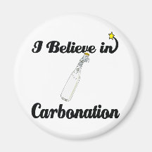 i believe in carbonation refrigerator magnets