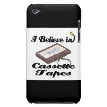 i believe in cassette tapes barely there iPod cases