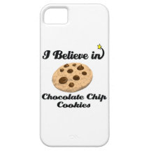 i believe in chocolate chip cookies iPhone 5 cover