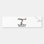 i believe in crash test dummies bumper stickers