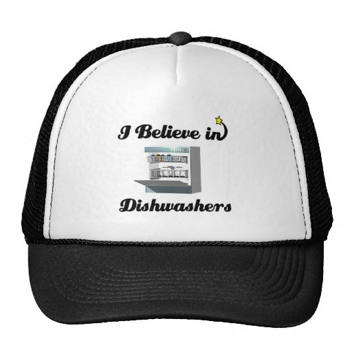 i believe in dishwashers hat