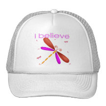 I believe in Dragonflies Hats