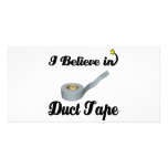 i believe in duct tape photo greeting card