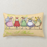 I Believe in Faeries Throw Pillows