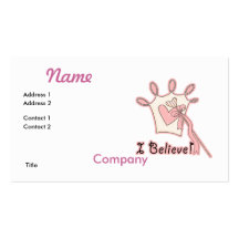 I Believe in Fairies Business Cards