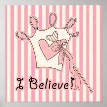 I Believe in Fairies Print