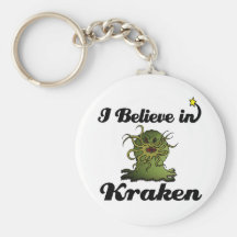 i believe in kraken key chains