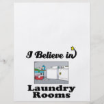 i believe in laundry rooms full color flyer