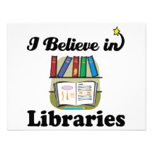 i believe in libraries custom announcements