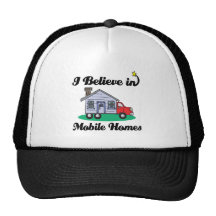 i believe in mobile homes mesh hats
