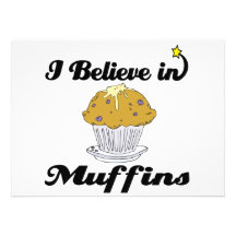 i believe in muffins personalized invite