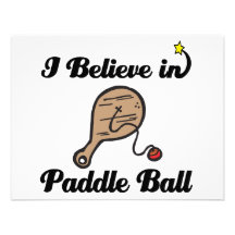 i believe in paddle ball announcement