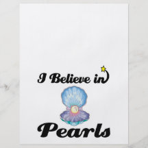 i believe in pearls full colour flyer