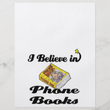 i believe in phone books full colour flyer