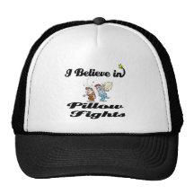 i believe in pillow fights hats