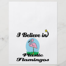 i believe in plastic flamingos flyers
