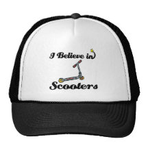 i believe in scooters hats