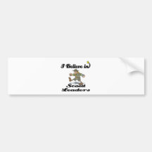 i believe in scout leaders bumper stickers