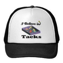i believe in tacks hat