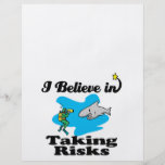 i believe in taking risks flyers