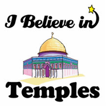 i believe in temples photo cutout