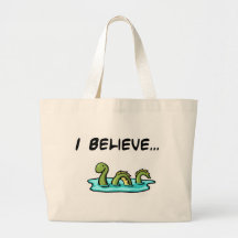 I Believe in the Loch Ness Monster Canvas Bag