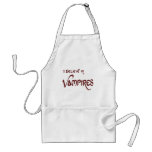 I Believe In Vampires Aprons