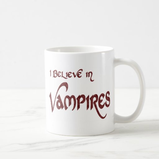 I Believe In Vampires Coffee Mug