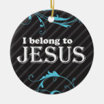 I belong to jesus christmas ornament