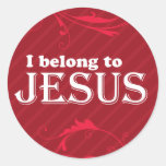 I Belong To Jesus Stickers