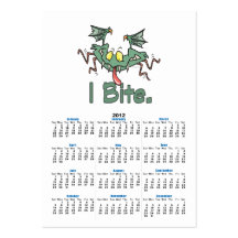 i bite crazy bat halloween cartoon business card templates