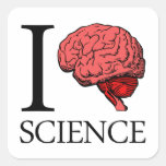 I Brain Science (I Know science) (I Love Science). Sticker