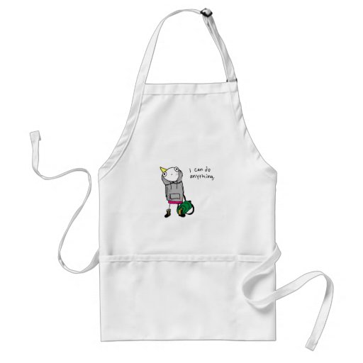 I can do anything. apron