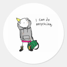 I can do anything. stickers