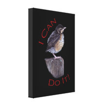 I Can Do It Stretched Canvas Print