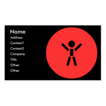 I Cast Fireball Business Card Template