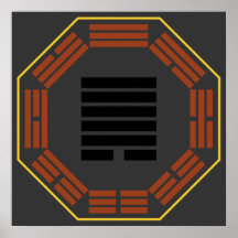 I Ching Hexagram 44 Kou "Meeting" Print